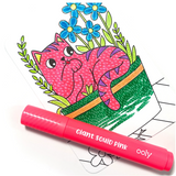 Undercover Art Hidden Patterns - Coloring Activity Cards - Smitten Kittens