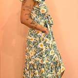 Kenna Mini Dress - Marigold Boho Floral