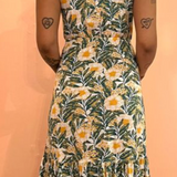 Kenna Mini Dress - Marigold Boho Floral