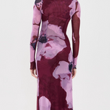 Gianni Maxi Dress by Free People - Violet Siren Mesh