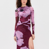 Gianni Maxi Dress by Free People - Violet Siren Mesh