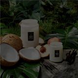 Small Glass Jar Candle 5.5 oz - Tahitian Coconut