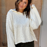 Lakeside Hoodie Sweatshirt - Free People - Marshmellow