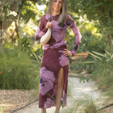 Gianni Maxi Dress by Free People - Violet Siren Mesh