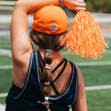 Mixed 5 Pack Hair Ties - Game Day - Blue & Orange - K'lani Hairties
