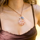 Sea Life Ocean Candy Mix Charm Cord Necklace