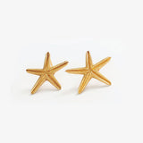 Sienna - Starfish Post Earrings by Ink & Alloy