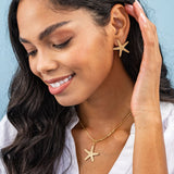 Sienna - Starfish Post Earrings by Ink & Alloy
