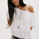 Peggy Tee - Free People - Clean Ivory