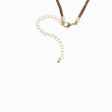 Beach Mode Golden Tides Charm Cord Necklace