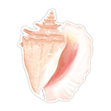 Queen Conch Shell Sticker, Beach Sticker