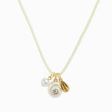 Beach Mode Ivory Coastal Rope Charm Necklace