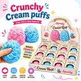 Crunchy Cream Puffs ASMR Squishy Toy