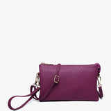 Riley Convertible Cross Body Purse, Wristlet or Clutch - Jam