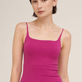 Clean Line Square Cami Chocolate