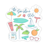 Sunshine State Sticker, Florida Sticker