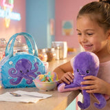 Plush Animal Set with Purse -  Octopus