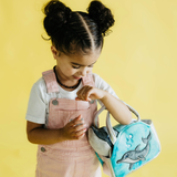 Plush Animal Set with Purse -  Bottlenose Dolphin