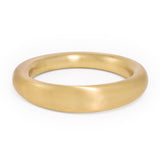 Cora Single Bangle Matte Brass