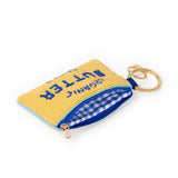 Mary Butter Beaded Coin Purse Yellow