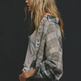 We The Free Lexi Plaid Button Down