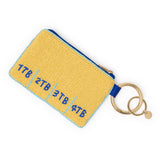 Mary Butter Beaded Coin Purse Yellow