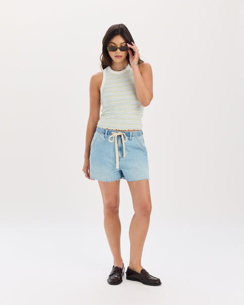 Poolside Pull On Short in Charmed