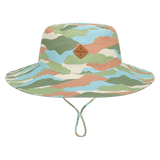 Boys Wide Brim Bucket Hat - Finke Camo