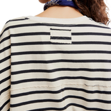 2 Sense Long Sleeve T‑Shirt by Free People - Ivory Combo