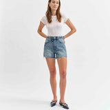 The Knockout High Rise Short in Thrill Vintage