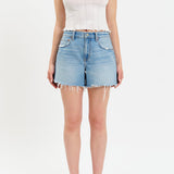 Crossroads Mid Rise Loose Short in Pulse