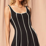 Sleeveless Smocked Halter Top: NATURAL / S-M-L (3-2-1)