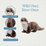 9" (23cm) Wild Onez River Otter