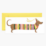 Rifle Paper Co Card - Birthday Dachshund Hot Dod Np.10