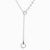 Horsebit Y-Drop Mariner Chain Necklace: Gold