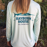 Rayburn House Long Sleeve Tee Shirt - Mint Green UPF 50