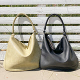 Large Hobo Bag w/ Braided Handle by Street Level - Black