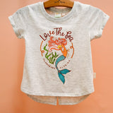 Mermaid Sea Love - Islamorada T Shirt- Girls
