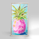 Pink Pineapple 5x10 Rustic Mini Wall Art