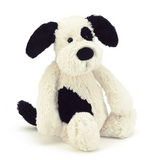 Jellycat - Bashful Black & Cream Puppy Small