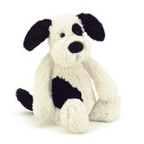 Jellycat - Bashful Black & Cream Puppy Medium