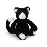 Jellycat - Bashful Black & White Cat Small