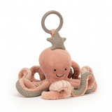 Jellycat - Odell Pink Octopus - Activity Toy