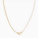 Dylan Link Necklace - Duo Chain by Gorjana