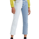 Levi's 501 Crop Of Two Minds Jeans
