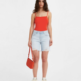 Levi's Mid Thigh Shorts - Light Indigo