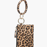 Liv Bangle Wristlet Purse - Leopard