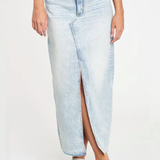 Girl Next Door Jean Maxi Skirt by Daze - First Move