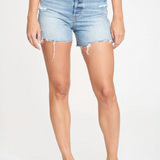 Bottom Line High Rise Jean Shorts by Daze - Time Out Vintage