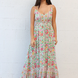 Lorelei Maxi Dress - Blanca Rosa Pink Floral